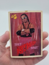 Bret 'Hitman' Hart #95 Prices | 1990 Classic WWF | Wrestling Cards