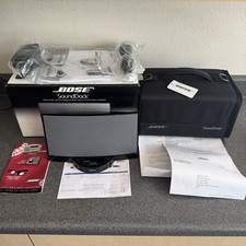 Bose SoundDock Digital Music System iPod Dock Speaker w/ Remote and paperwork