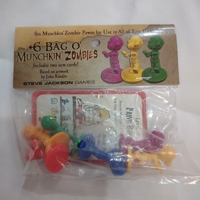 Steve Jackson Games: +6 Bag O' Munchkin Zombies + bonus