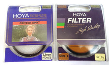 Hoya 52mm Center-Spot And Sepia A Filters