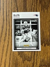 2024 Panini Instant NFL Black & White Rookies BWR-4 Drake Maye RC