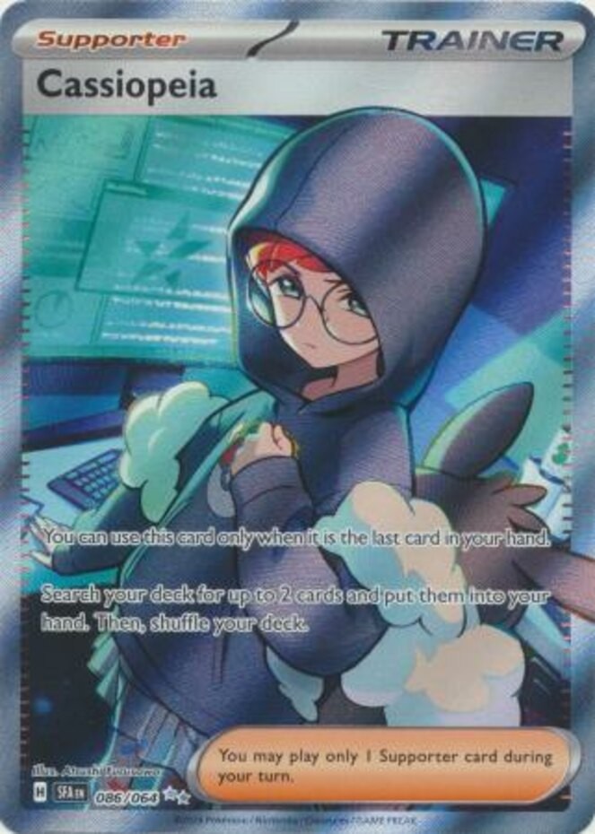 Cassiopeia - 086/064 - Ultra Rare Shrouded Fable Near Mint