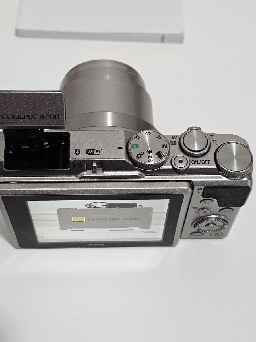 Nikon COOLPIX A900 本体 箱付き Nikon COOLPIX A900 20.0 MP Digital Camera - Silver for sale