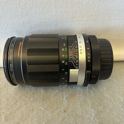 Vtg Soligor 1:2.8 f=135mm Telephoto Camera Lens Made in Japan No. M 133225