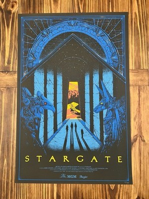 Kilian Eng STARGATE 24x36 Art Print Poster #5/165 Limited Edition OOP Skuzzles