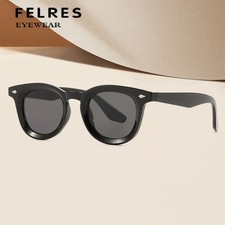 Unisex Round Fashion Sunglasses Leisure Simple Traveling Driving Glasses UV400