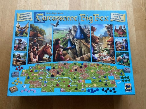 Carcassonne Big Box mit 11 Erweiterungen *vollständig*