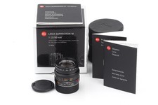 Leitz Leica M Summicron-M 2/50mm Black 11826 E39 6-Bit