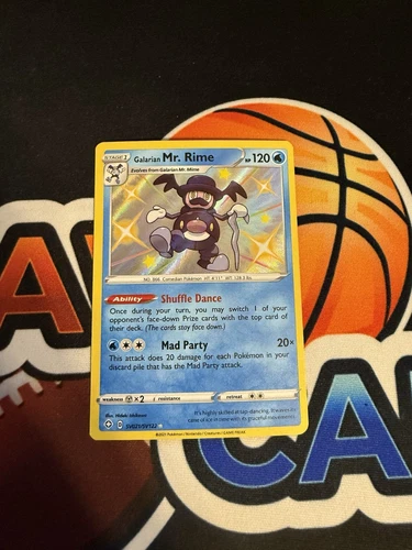 Galarian Mr. Rime SV021/SV122 Shining Fates: Shiny Vault Holo