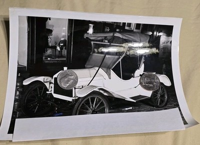 Vintage 1913 METZ Automobile 8x10 Photo Chicago Museum Of Science & Industry