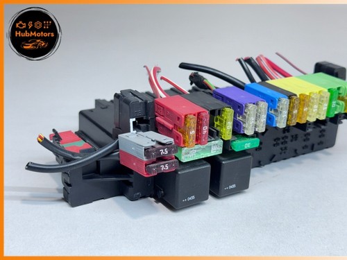 03-12 Mercedes R230 SL500 SL55 AMG Rear SAM Fuse Box Relay Module OEM - Imagen 9 de 18