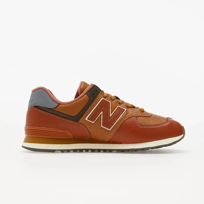 New Balance ML574 Herren Braun Sportschuhe Sneakers Outdoor Leder (ML574OMA)