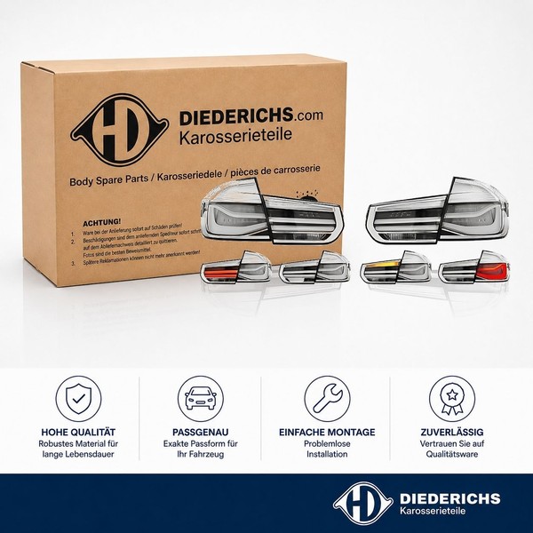 Heckleuchtensatz Diederichs 1217991 FÜR BMW RÜCkleuchten Satz Hecklicht Satz-image