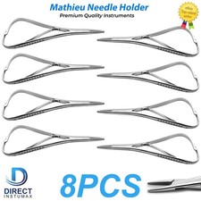 Dental Mathieu Hemostat Needle Holder Driver Ortho Ligature Tie Pliers