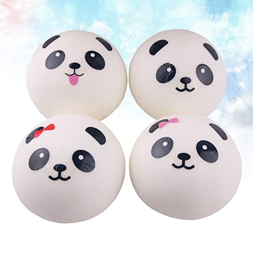 7CM PU Wolno rosnące kawaii Sweet Toys Stretch-pachnąca w kształcie pandy