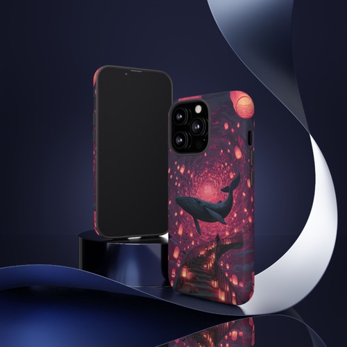 Flying Whale Staircase Lanterns - Phone Cover Case for iPhone, Galaxy, Pixel - 第 101/259 張圖片