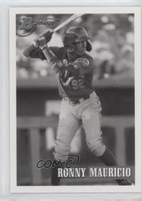 2021 Bowman Heritage Prospects Black & White Ronny Mauricio #250 0m4q