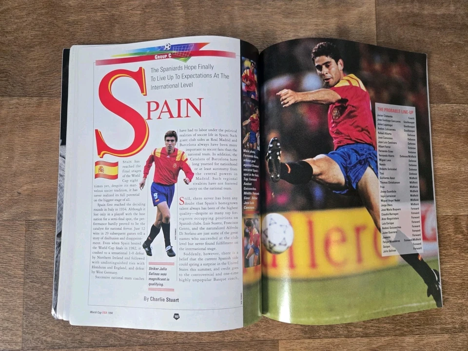 1994 World Cup Official Program PETER MAX Cover Art Soccer - Image 3 of 3