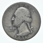1936-D Washington Quarter Estate Coin Collection *969