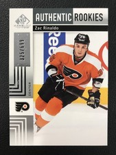 2011-12 SP Game Used #154 Zac Rinaldo Flyers Authentic Rookies /699 RC