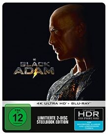 Black Adam Limited Steelbook (4K Ultra HD + Blu-ray)... | DVD | Zustand sehr gut