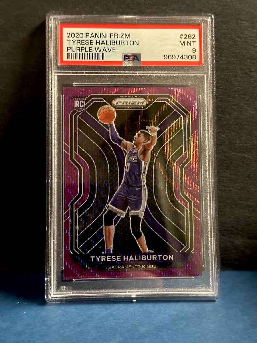 2020-21 Panini Prizm - Tyrese Haliburton #262 Purple Wave