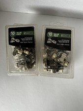 2x 10PACK 1/2" Nakładka 6-drożna regulowana ukryty zawias LQ-885785470855