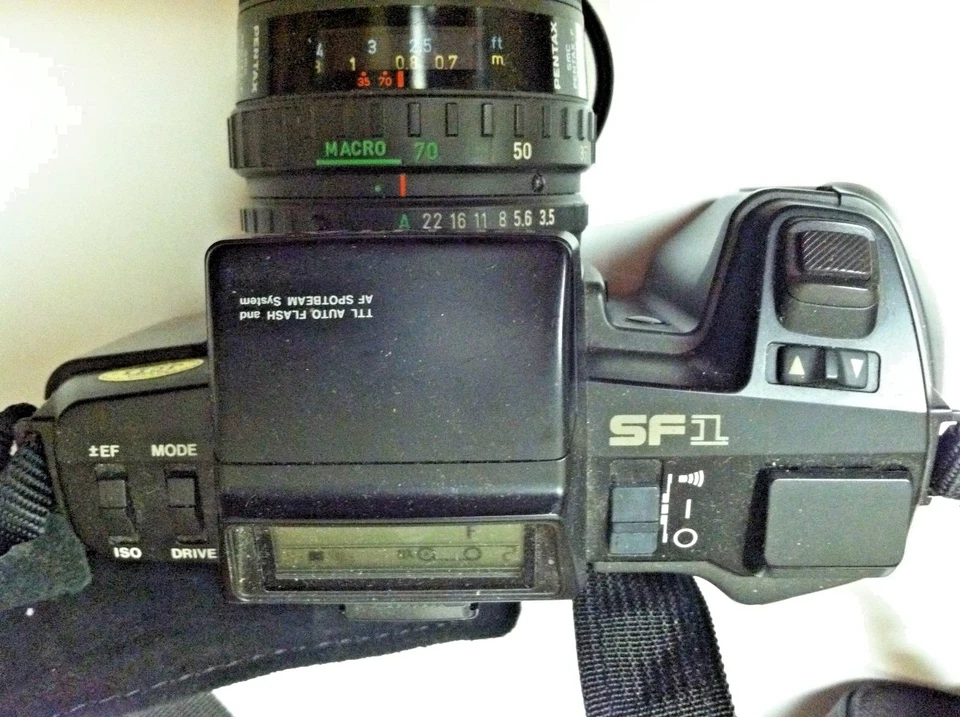 FUNDA EQUIPO CÁMARA PENTAX SF1, MANDO A DISTANCIA, FOLLETO BATERÍA NUEVA FUNCIONA  Foto 3 de 4