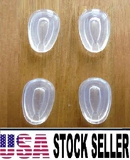 2 Pair Soft Nose Pads Push-in For Oakley Holbrook Metal Glasses Replacement