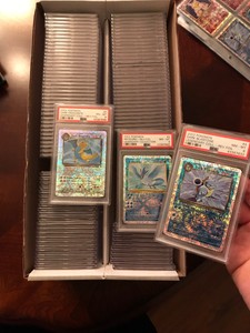 Pokemon-Legendary-Collection-Reverse-Holo-PSA-9-8-Complete-Set-105-110-MISSING-5