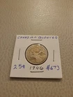 1946 - Canada - 25 cent coin - silver Canadian quarter