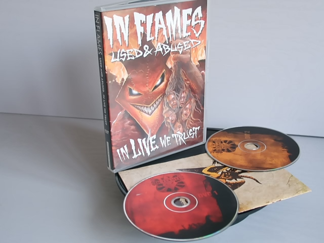 In Flames Used And Abused DVD Live at Hammersmith Swedish Heavy