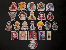 Demon Slayer Vinyl Stickers Kimetsu no Yaiba Tanjiro Chibi Anime Manga Cartoon
