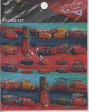 Walt Disney Pixar Cars Sticker Set NEW Fan Decal Lightning McQueen Hook