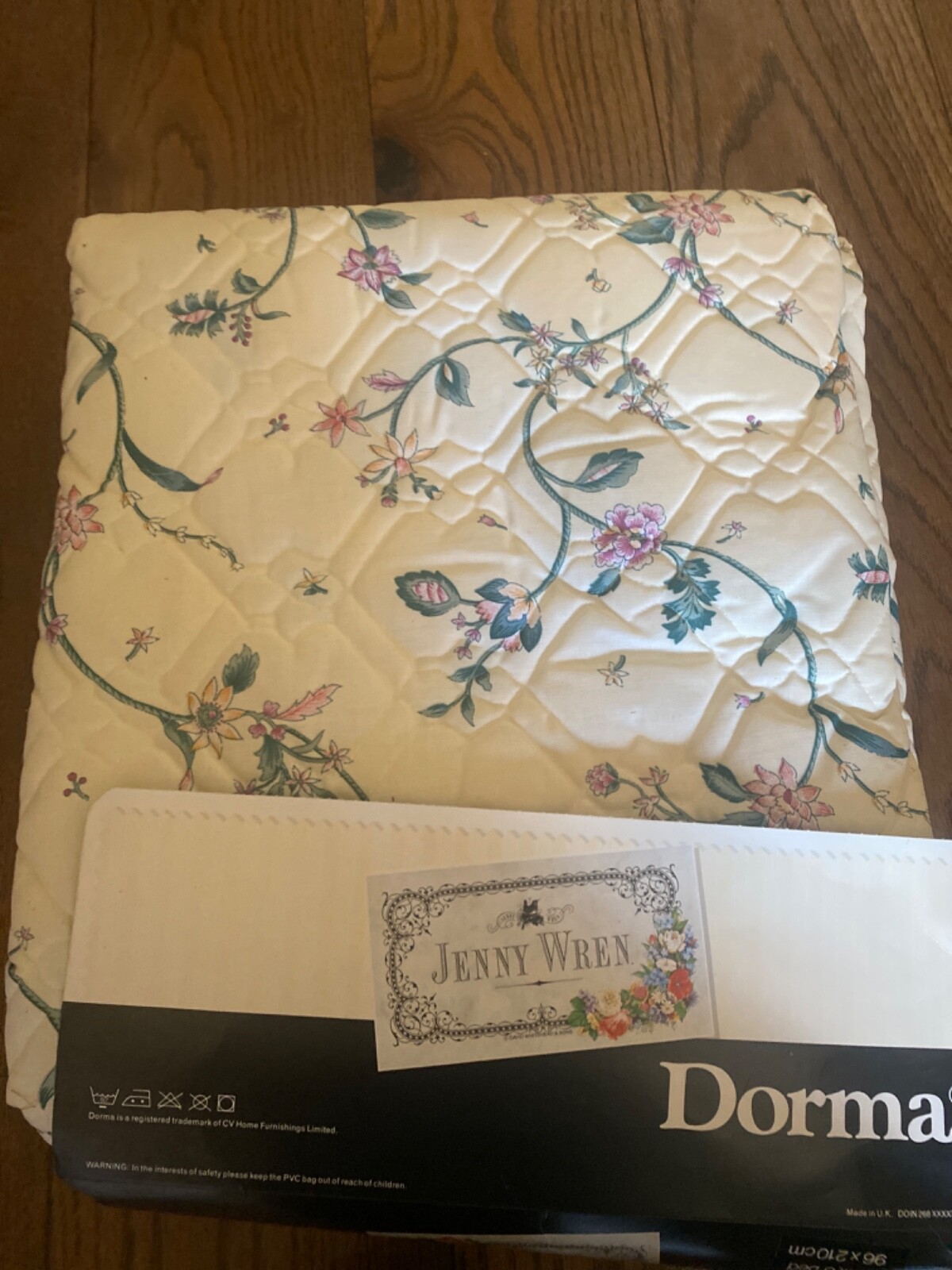 VINTAGE DORMA JENNY WREN QUILTED SINGLE BEDSPREAD BRAND NEW eBay