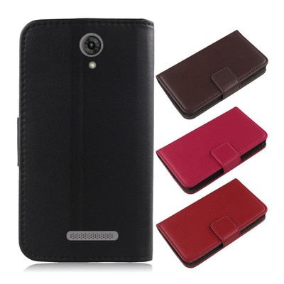 For Umidigi Ulefone - Genuine Real Leather Case Cover Skin Book Wallet Flip