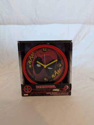 Marvel Deadpool Wecker Jungen Wecker Superheld Geburtstagsgeschenk Portofrei + Verpackung
