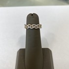 Ladies Two Toned Swirl Diamond Right Hand Ring
