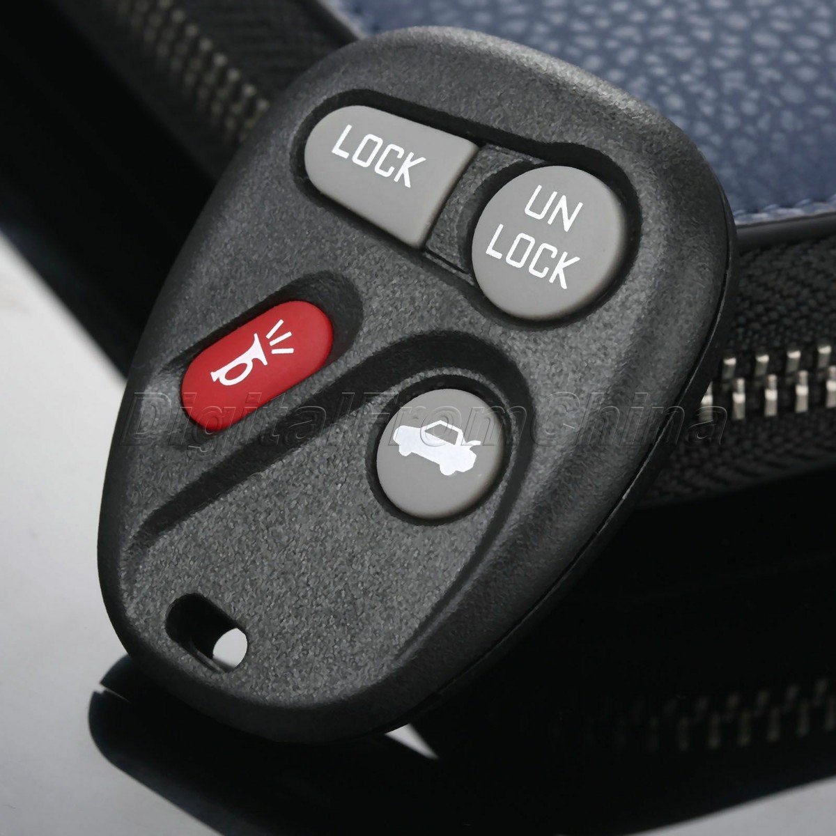 4 Buttons Keyless Entry Remote Key Fob Shell Case & Pad For