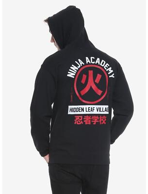 Naruto Shippuden Hidden Leaf Village Ninja Academy Hoodie | eBay