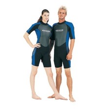 2mm Tilos Shorty Mens Wetsuit Scuba Dive Surf Snorkeling Shortie Suit Size SMALL