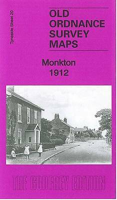 MAP OF Monkton 1912: Tyneside Sheet 20 by Anthea Lang (Sheet map, 2013) NEW