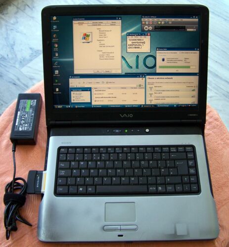 Sony Vaio VGN-A115Z Pentium M 1.73 GHz, 1 GB RAM, 60GB HDD, ATI Radeon 9200 PCG - Picture 1 of 12