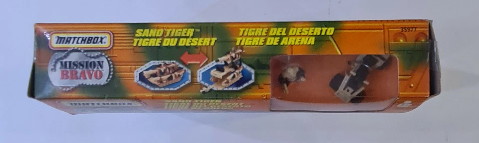 MATCHBOX 1998 MISSION BRAVO SAND TIGER NEW UNOPENED NOS - Image 3 of 4
