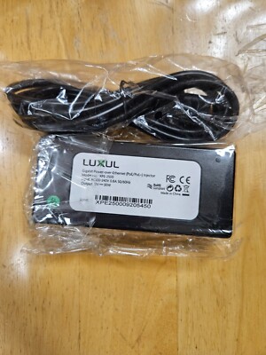Price REDUCED   Luxul Gigabit Power-Over-Ethernet PoE/PoE+ Injector XPE-2500