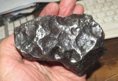 LG 1006 GM  CAMPO DEL CIELO METEORITE  MUSEUM COLLECTORS GRADE 2.2 LBS