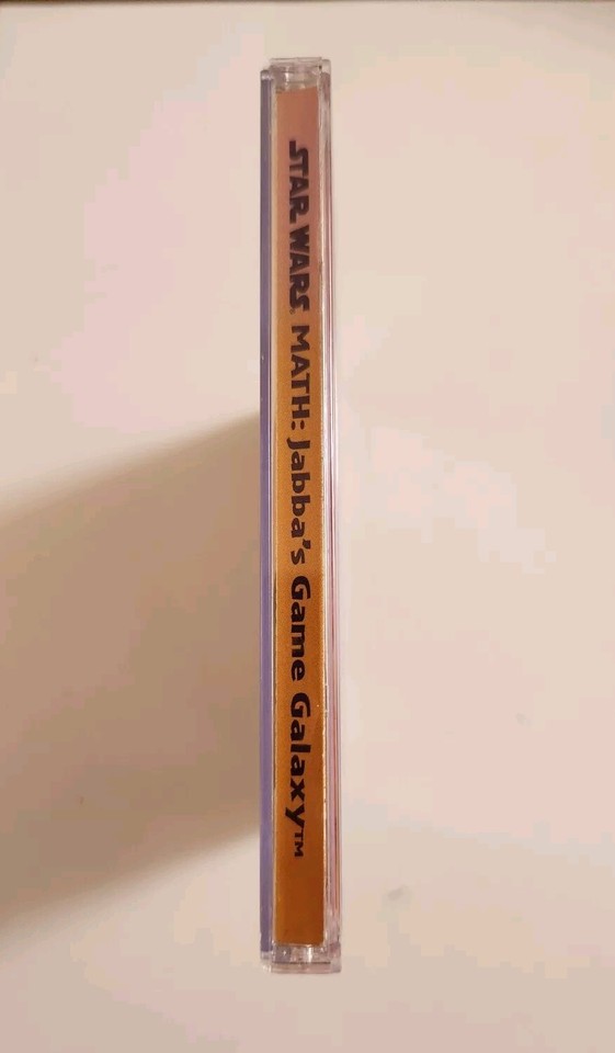 Star Wars Math Jabba's Game Galaxy CDRom Lucas Learning PC Game 2002