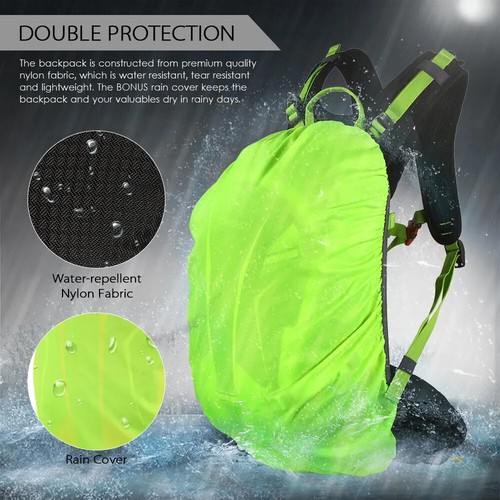 20L Camping Rucksack Bag Outdoor Hiking Bike Cycling Travel Backpack Waterproof - Picture 3 of 26