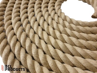32mm Synthetic Hemp Rope - Polyhemp - Garden Rope - By The Metre ...