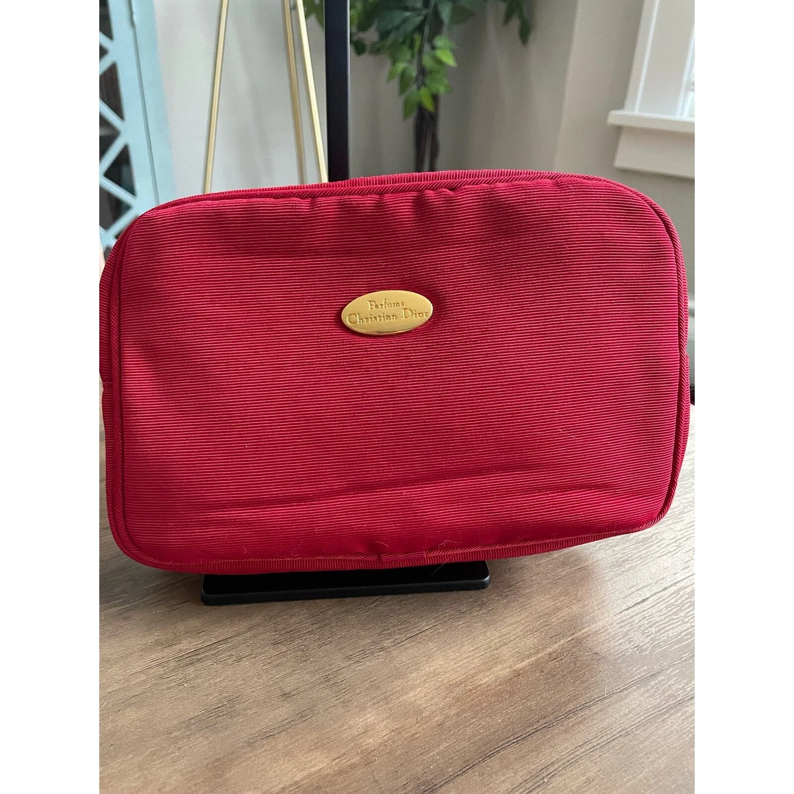 Sac à cosmétiques vintage Christian Dior parfums